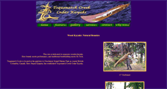 Desktop Screenshot of cedar-strip.com