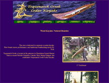 Tablet Screenshot of cedar-strip.com
